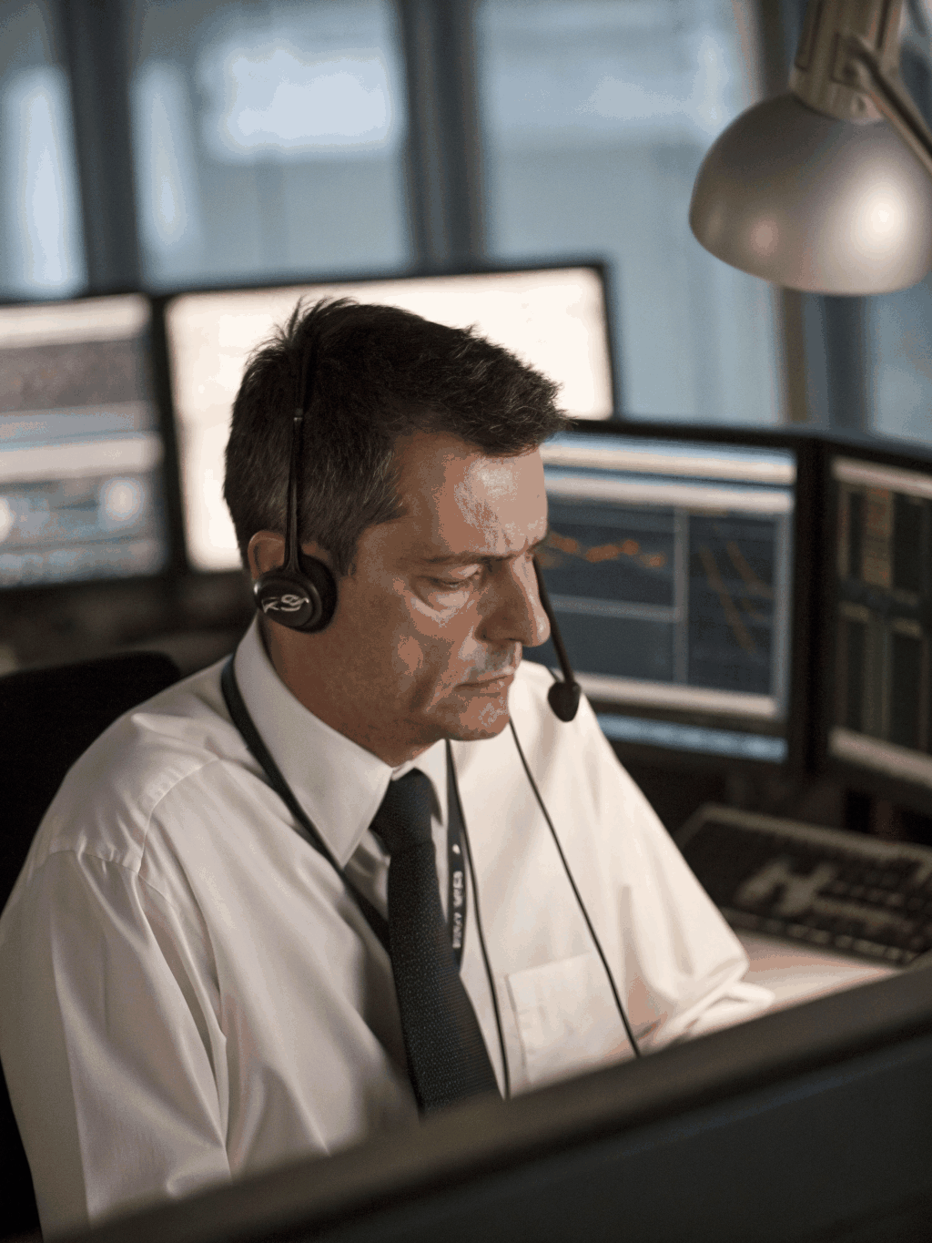 Portrait of Marcus Sterling, Senior Analyst